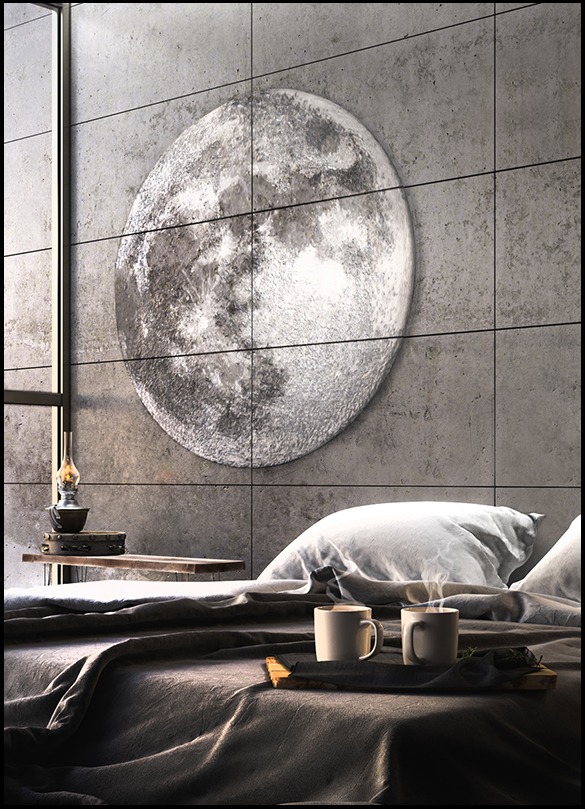 Вas-relief "Full Moon"