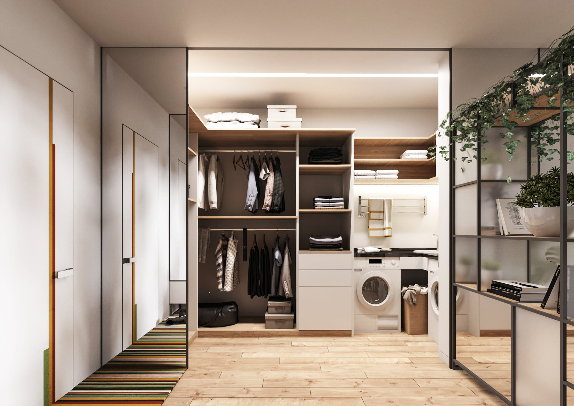 Современный дизайн интерьера квартиры в Харькове | Intuition Design