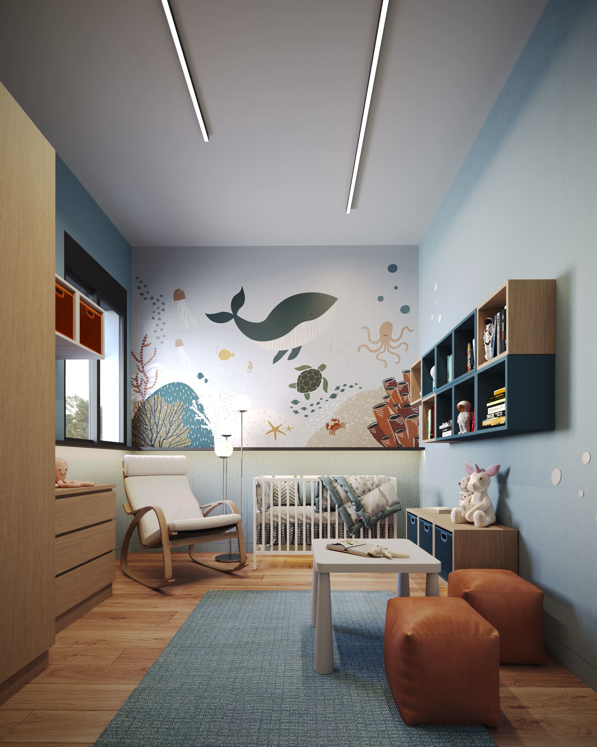 Дизайн інтер'єру дитячої кімнати | Intuition Design