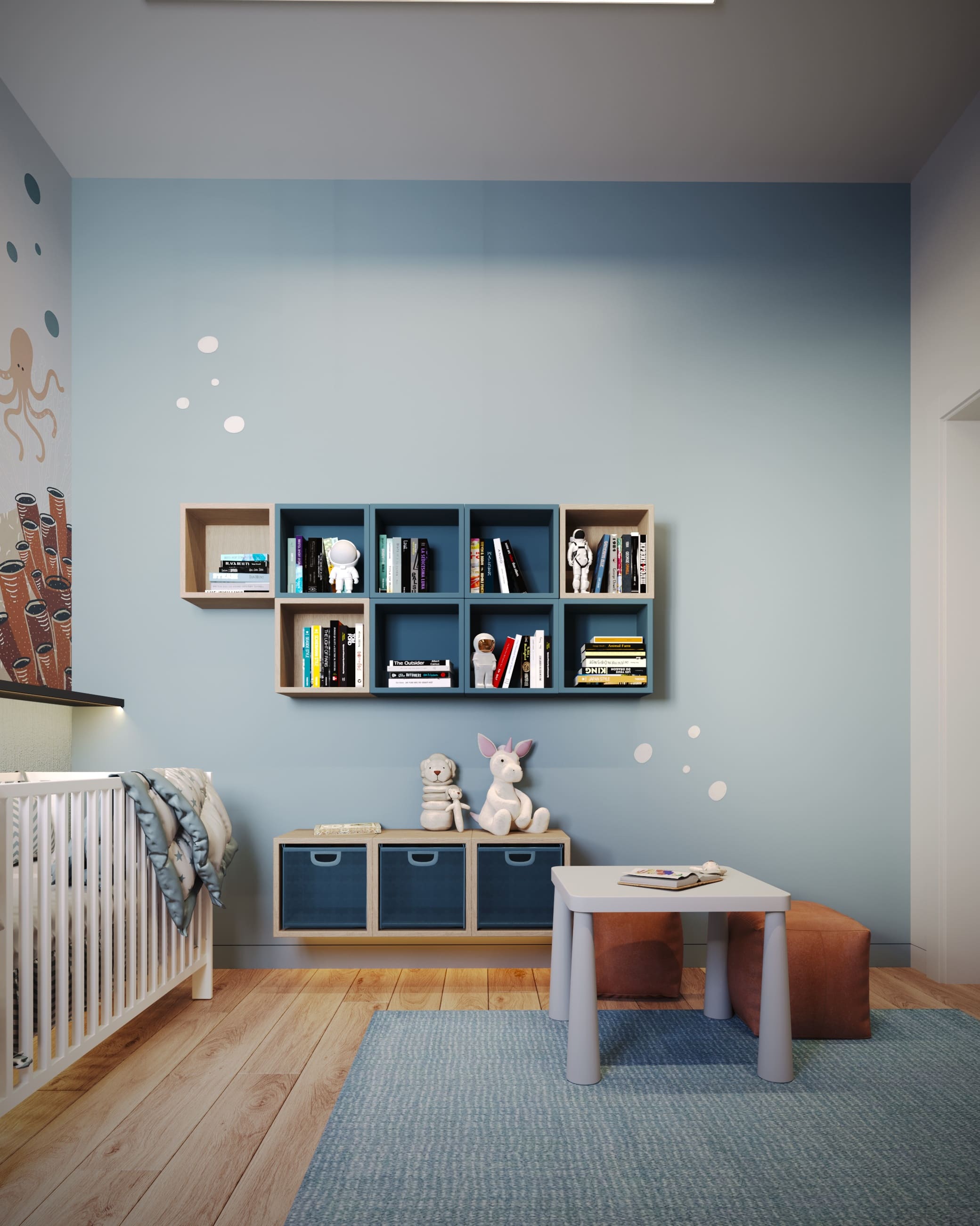 Дизайн интерьера детской спальни | Intuition Design