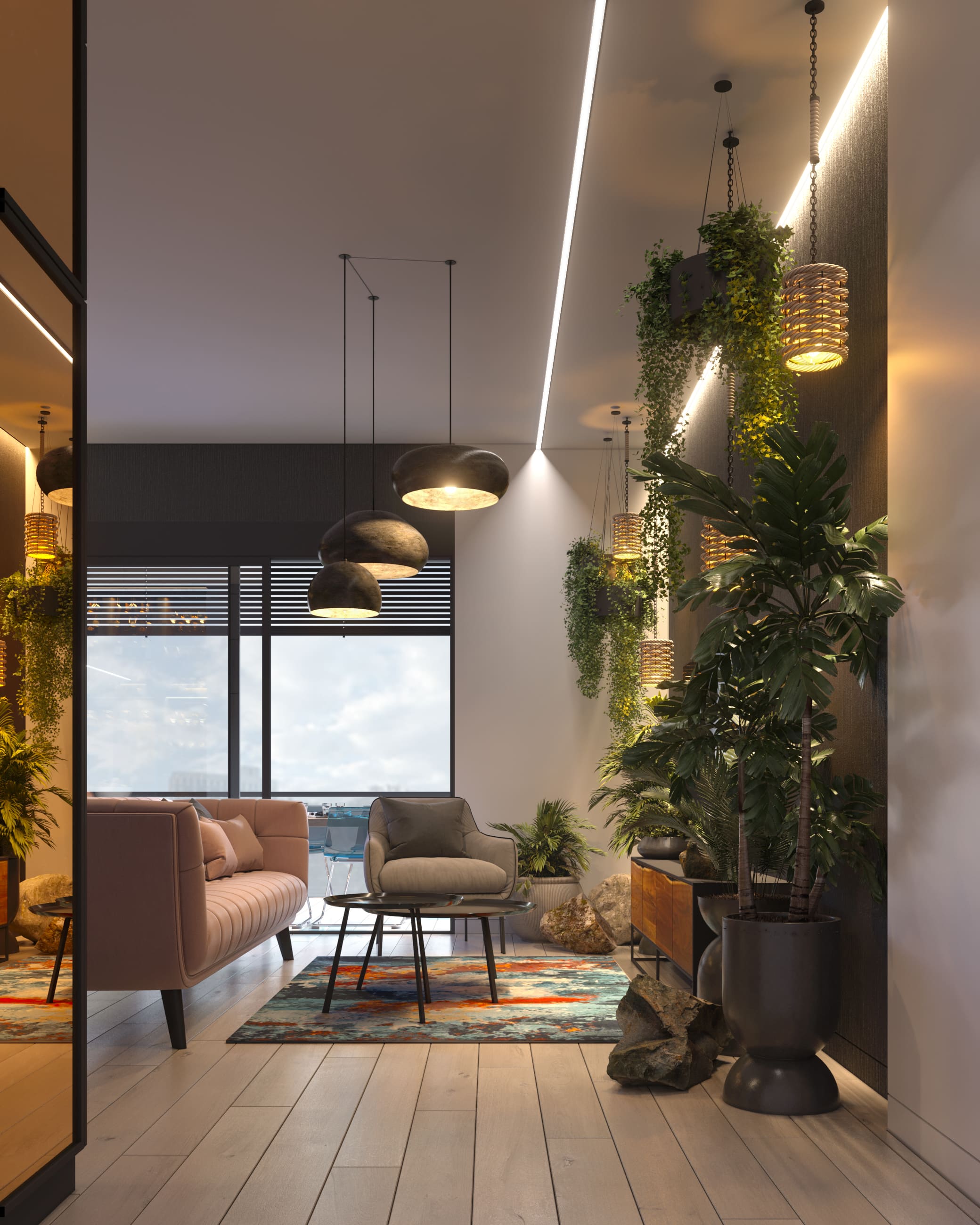 Дизайн інтер'єру квартири у сучасному стилі | Intuition Design