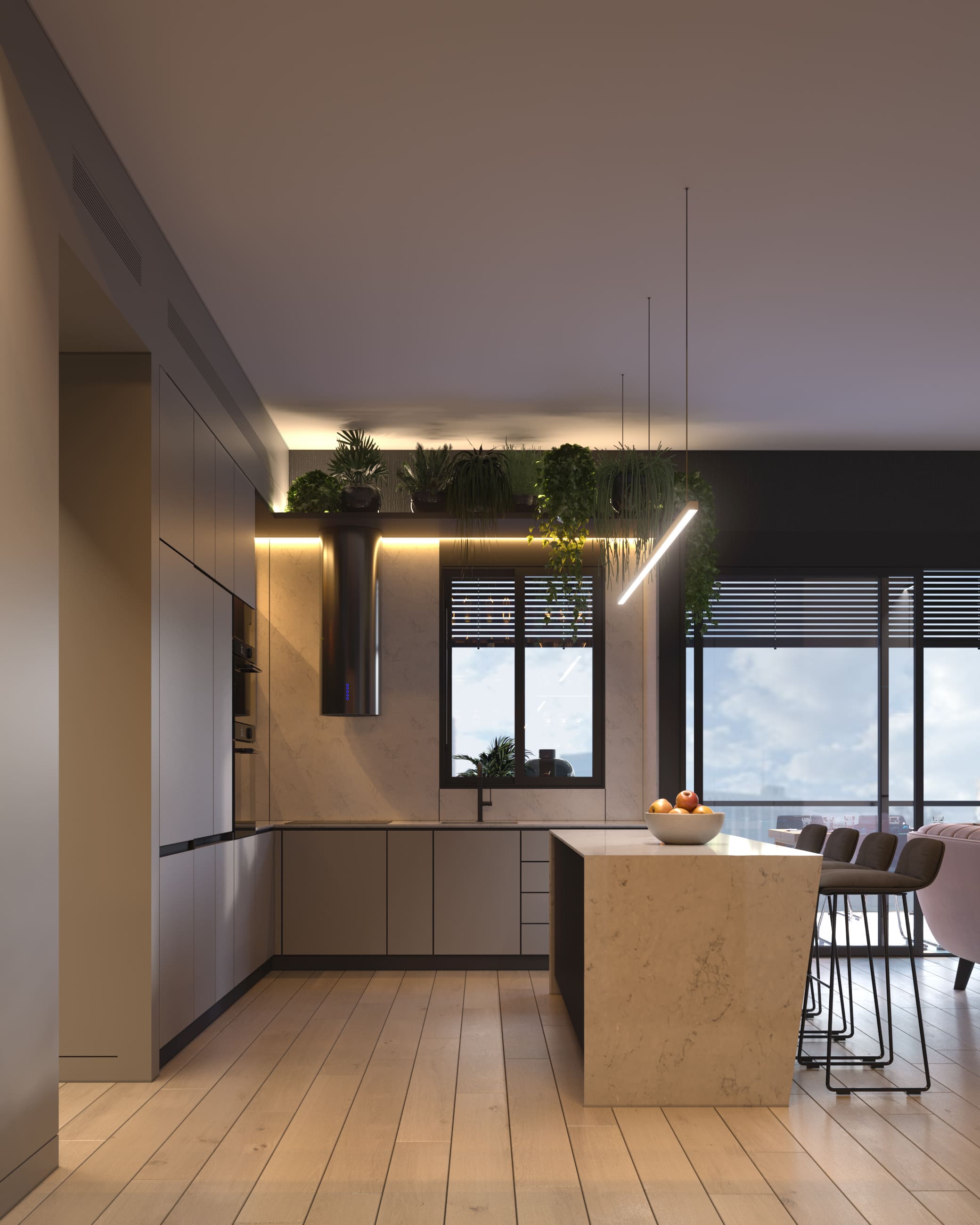 Apartments interior design  | Intuition Design