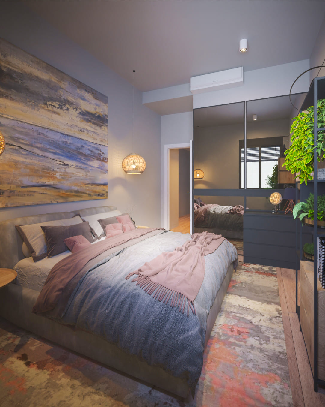 Дизайн интерьера спальни в современном стиле | Intuition Design