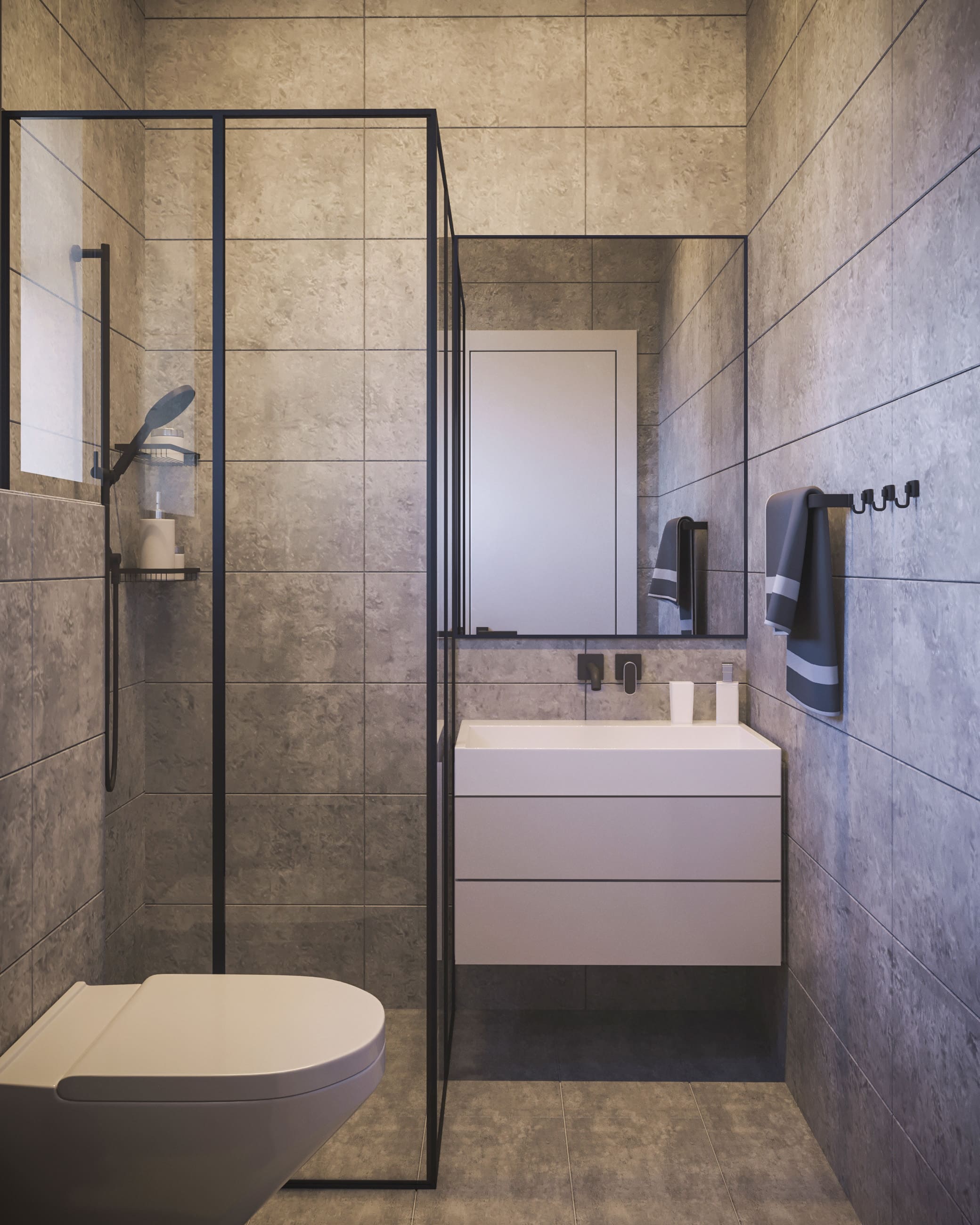Дизайн інтер'єру ванної кімнати | Intuition Design