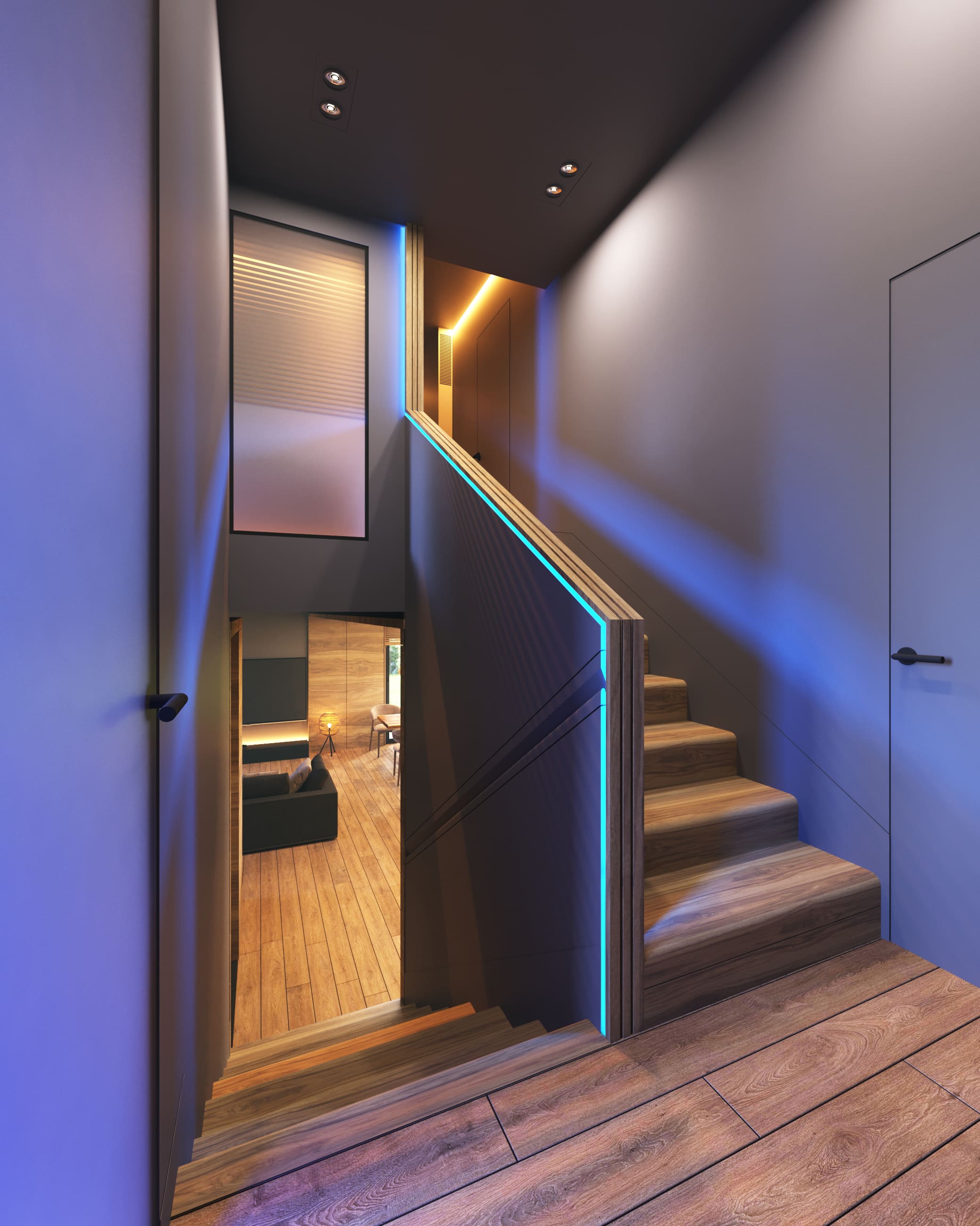 Interior design of a private house | Intuition Design