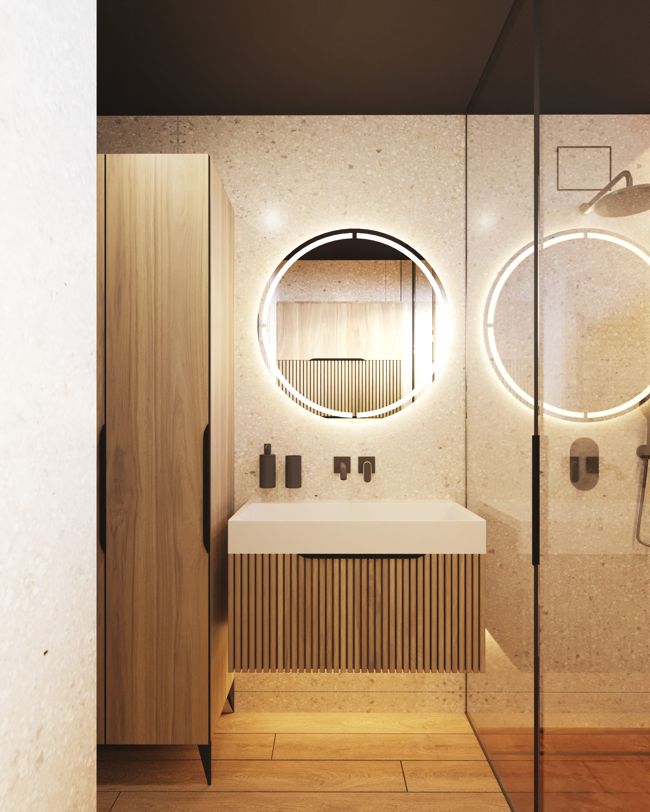 Bathroom interior design  | Intuition Design