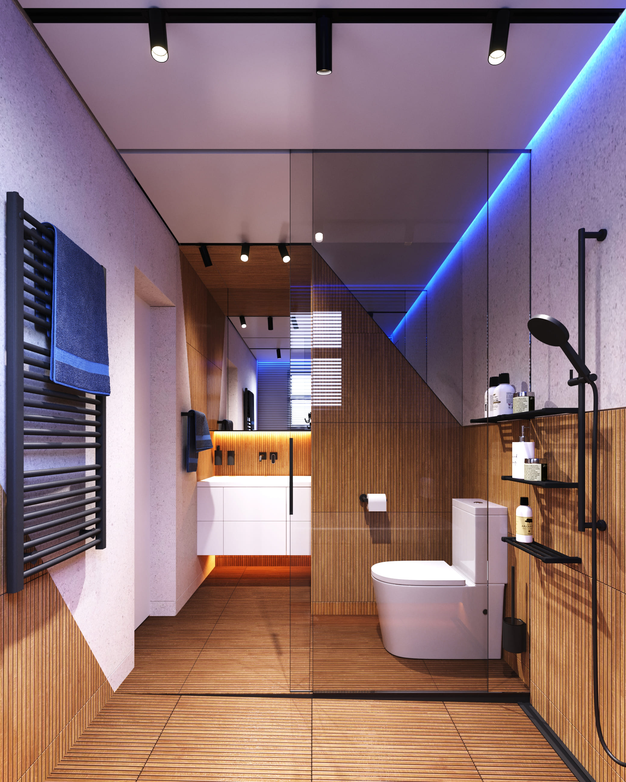 Bathroom interior design  | Intuition Design