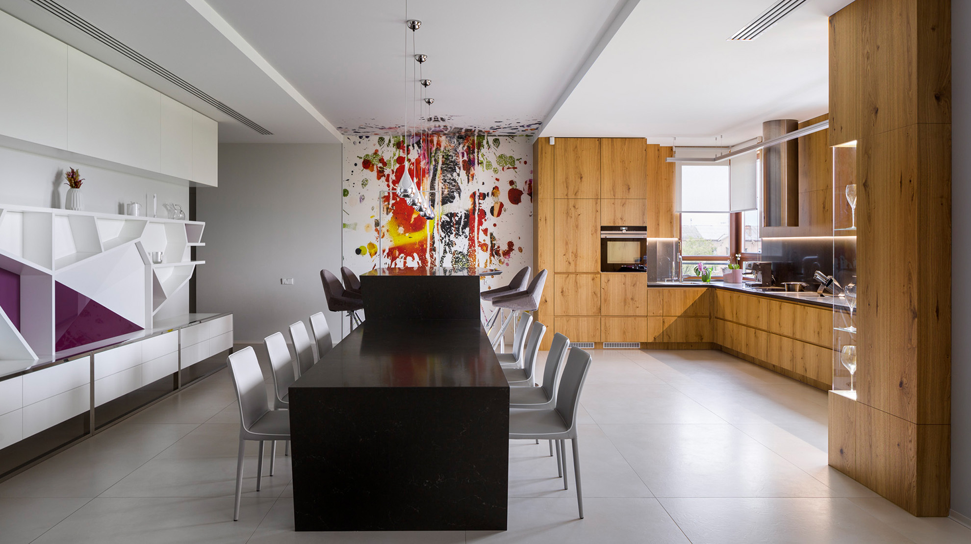 Современный дизайн интерьера квартиры в Харькове | Intuition Design