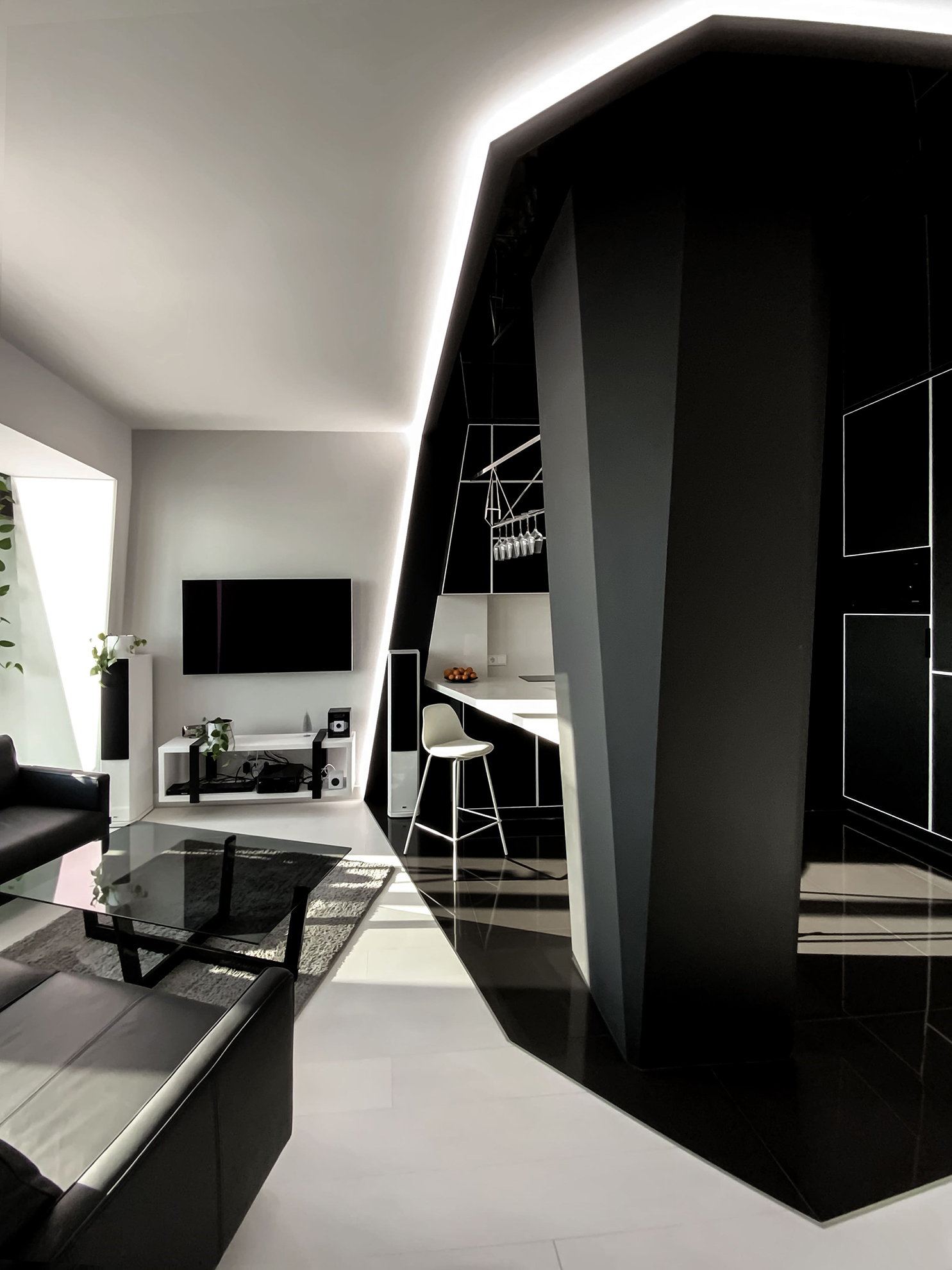 Современный дизайн интерьера квартиры  в Харькове | Intuition Design
